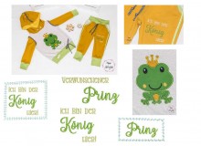 Stickserie - Froschkönig